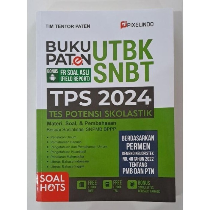 Buku Paten Utbk Snbt Tps 2024