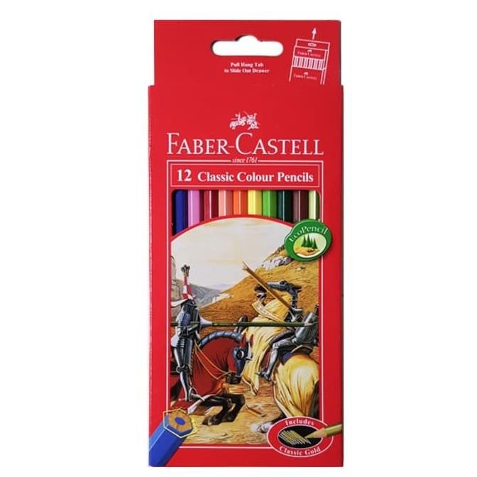 

Sale Pensil Warna Faber Castell Classic 12 Warna Panjang
