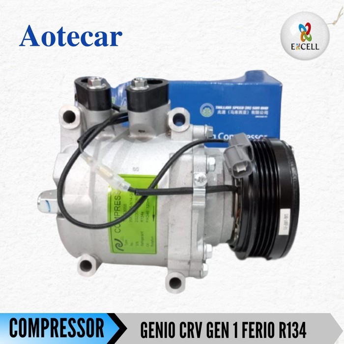 Compressor Kompresor Ac Mobil Honda Genio Crv Gen 1 Ferio R134