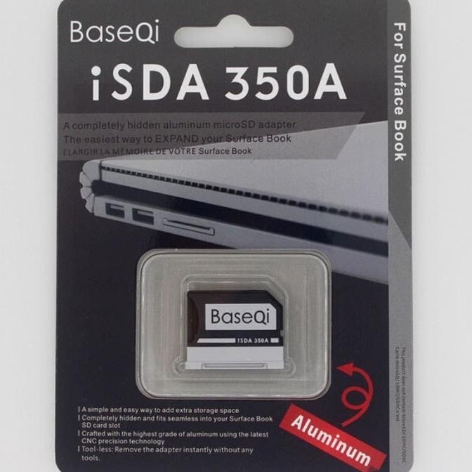 BASEQI 350A Micro SD Card Microsoft Surface Book / Surface Book 2