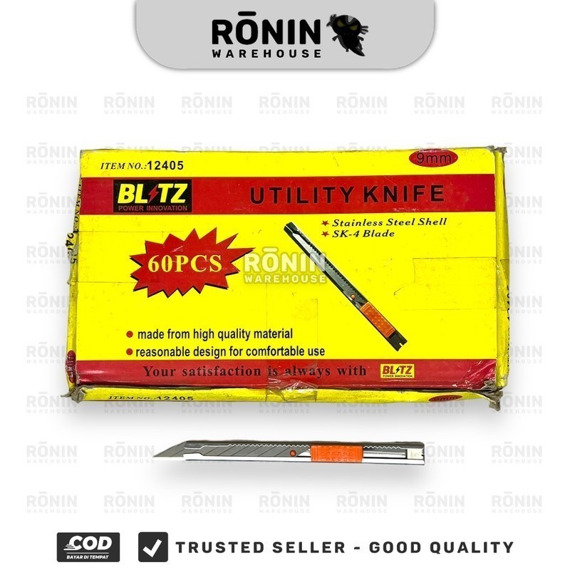

BLITZ Cutter Stainless 9mm Kater Kecil Cuter Small