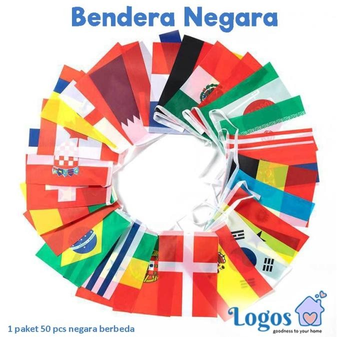 

Terbaru Bendera Negara Dunia Eropa Asia Afrika isi 50 negara (uk. 14 x 21.5)
