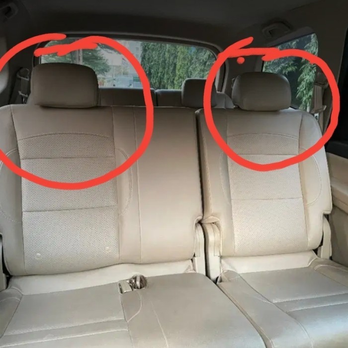 Terlaris Headrest Jok Tengah Wuling Confero Sandaran Kepala Jok Mobil 2Pcs