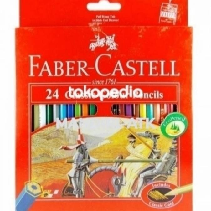 

Sale Pensil Warna Faber Castell Classic Isi 24 Warna