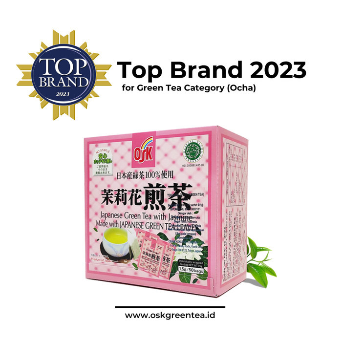 

Best Seller Osk Japanese Green Tea With Jasmine (50 Sachet)
