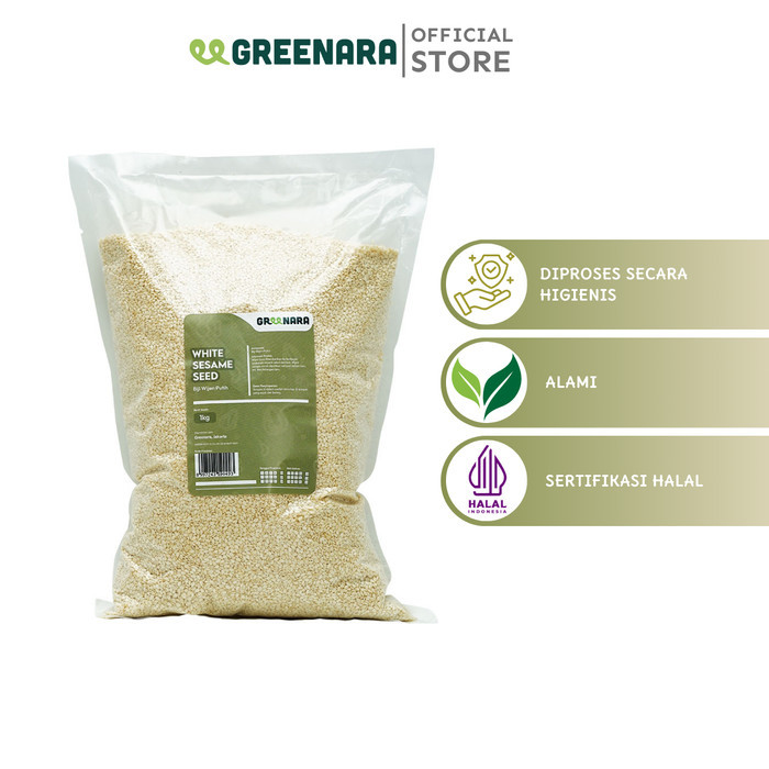 

Best Seller Wijen Putih 1 Kg / White Sesame Seed
