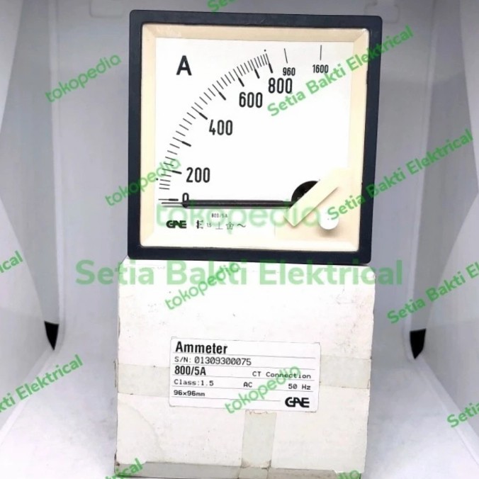 Ampere Meter Gae Ammeter Gae 400/5A 600/5A 800/5A Gae Via Ct 96X96