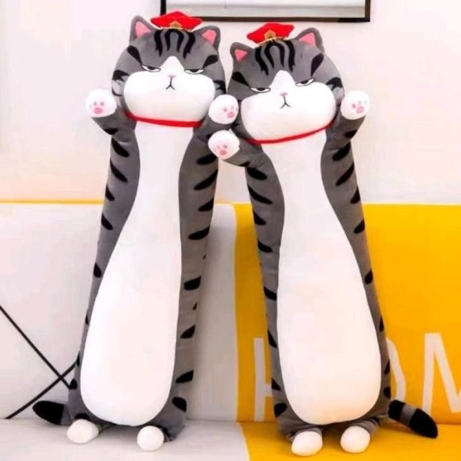 BONEKA KUCING FURYU BONEKA GULING KUCING LEMBUT JUMBO 65Cm SNI cs