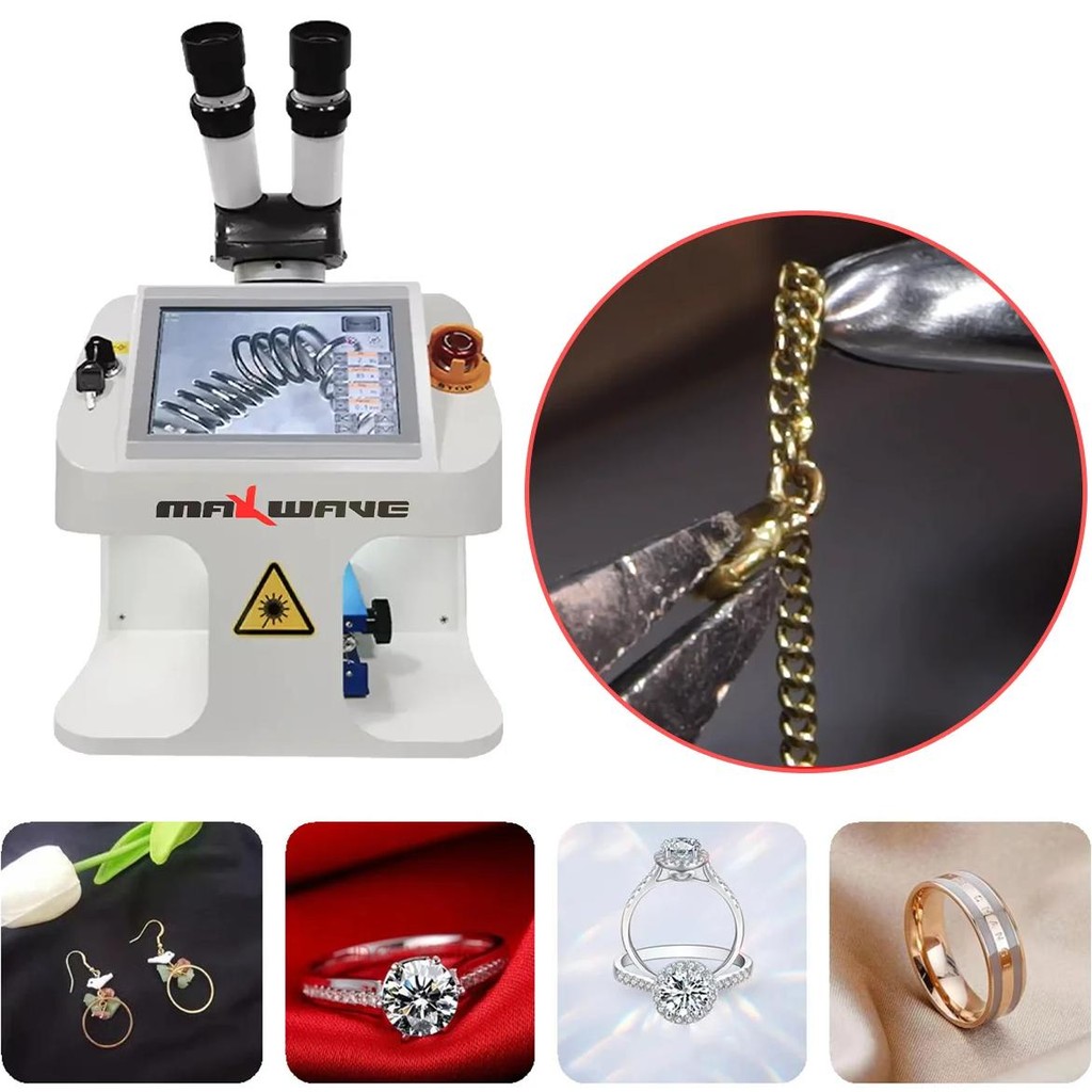 Laser Welder Portable Jewellery Machine 60W 100W Yag Mini Gold Micro Spot Laser Beam Welding Machine