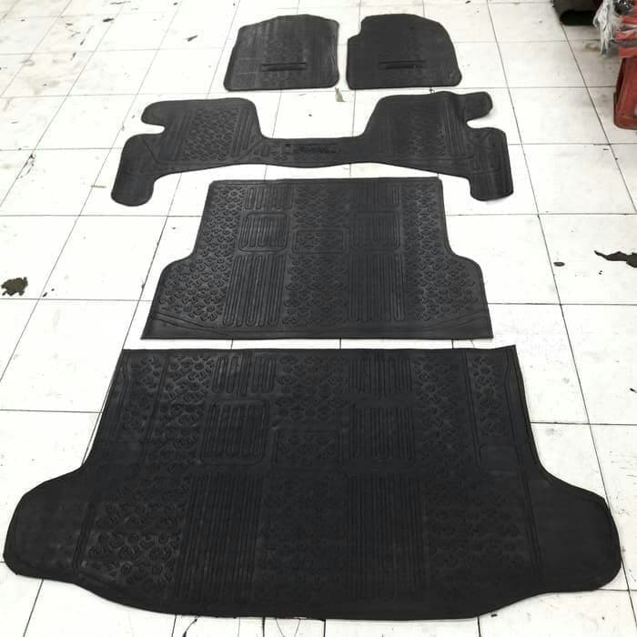 Karpet Mie Karpet Karet Lantai Mobil All New Terios 2018 2019 Hitam Full Set
