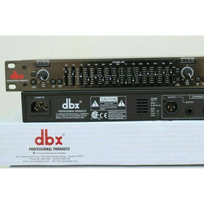 EQUALIZER DBX-215 EQUALIZER DBX 215 EKUALISER DBX-215 EKUALISER DBX215