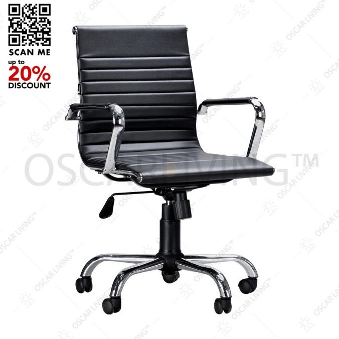 Kursi Kantor Ergotec LX 807PR Chrome - Oscar - Khusus Jabodetabek Kota