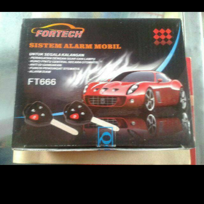 Terbaru.. Alarm Mobil Model Remot Kunci Inova Universal