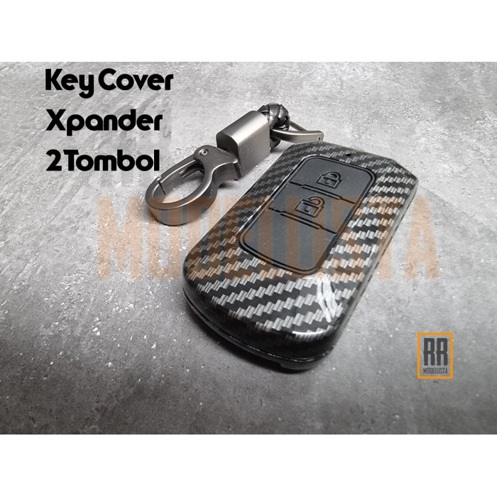 Key Key Cover Carbon Mitsubishi Xpander/Xpander Cross/Casing Kunci Xpander