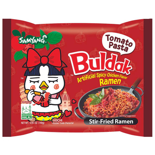 

Mie Korea Samyang Tomato Pasta Original Asli