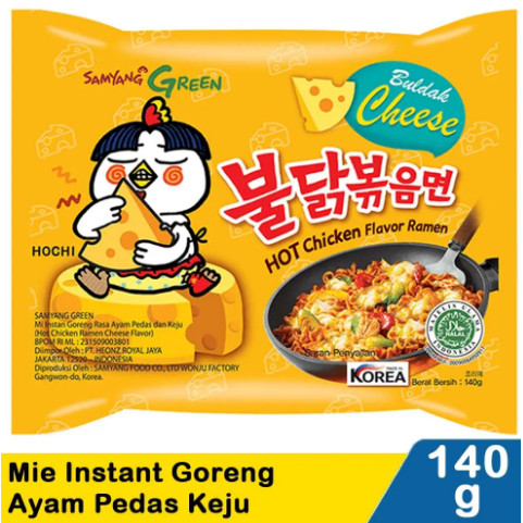 

Mie Korea Samyang Buldak Cheese Original Asli