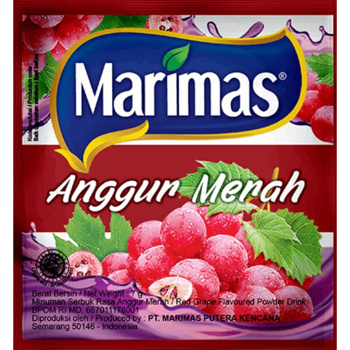 

Marimas Anggur Merah 1 Renceng Isi 10 Original Asli