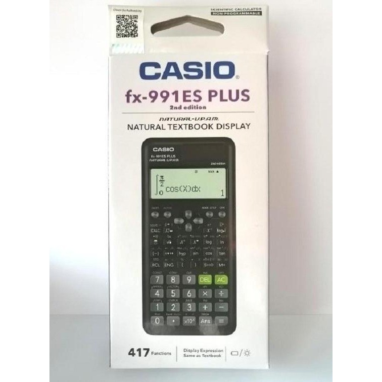 

TERMURAH - kalkulator scientific casio fx-991es plus casio fx991es plus original