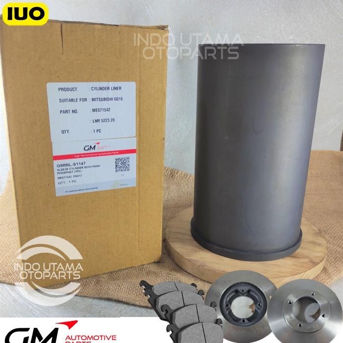 Liner Boring Fuso Fm517 6D16 Sleeve Cylinder Liner Gmmil S1147 Finish
