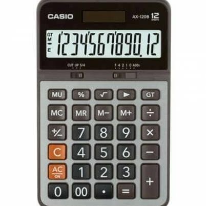 

TERMURAH - KALKULATOR DESKTOP CASIO AX-120S