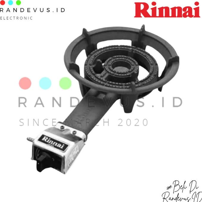 RINAI Kompor Gas Mawar 1 Tungku Seri Komersil Turbo - TL-289-RI