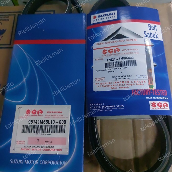 Tensioner Fan Belt Van Belt Ac Dan Dinamo Suzuki Splash