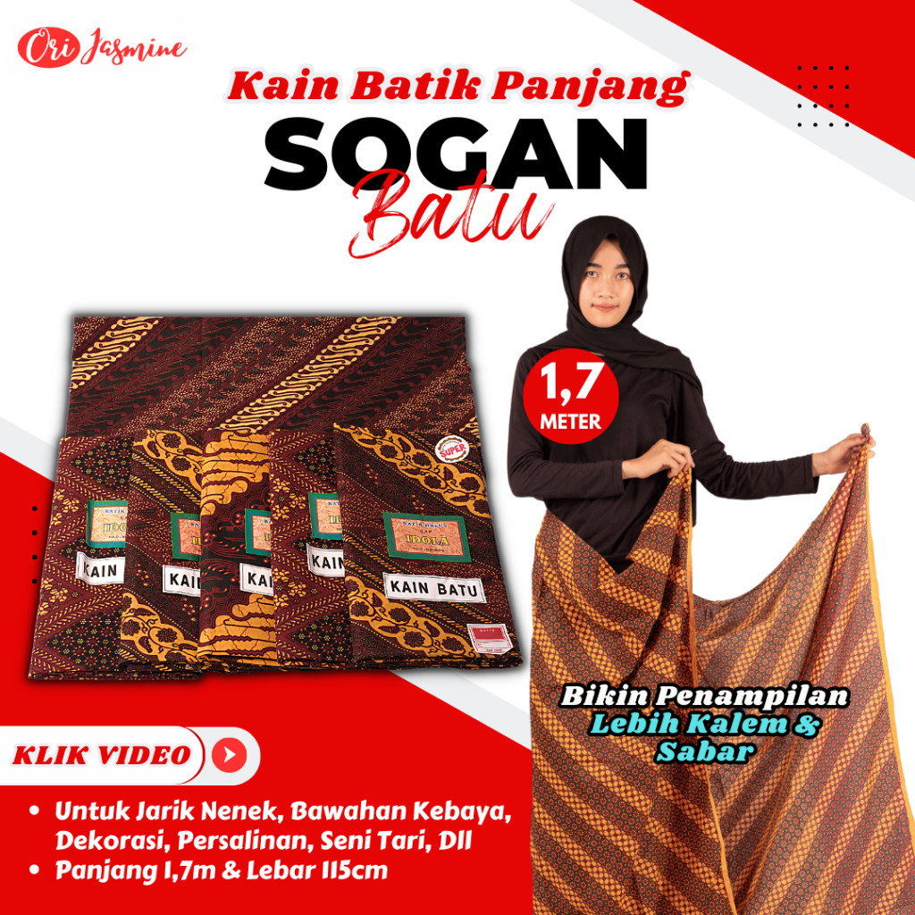 PROMO  Kain Batik Murah Kain batik meteran katun solo murah premium tulis jarik melahirkan bahan