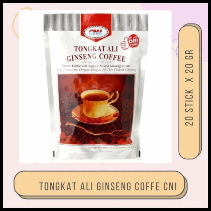 

PROMO - Kopi Cni Silver Dengan Tongkat Ali Terlaris - Terlaris