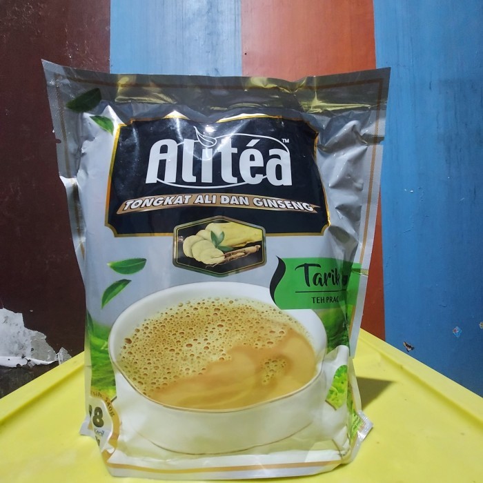 

PROMO - Alitea Tongkat Ali dan Ginseng (18x30gr) Alitea Teh Tarik Malaysia Ginseng - Terlaris