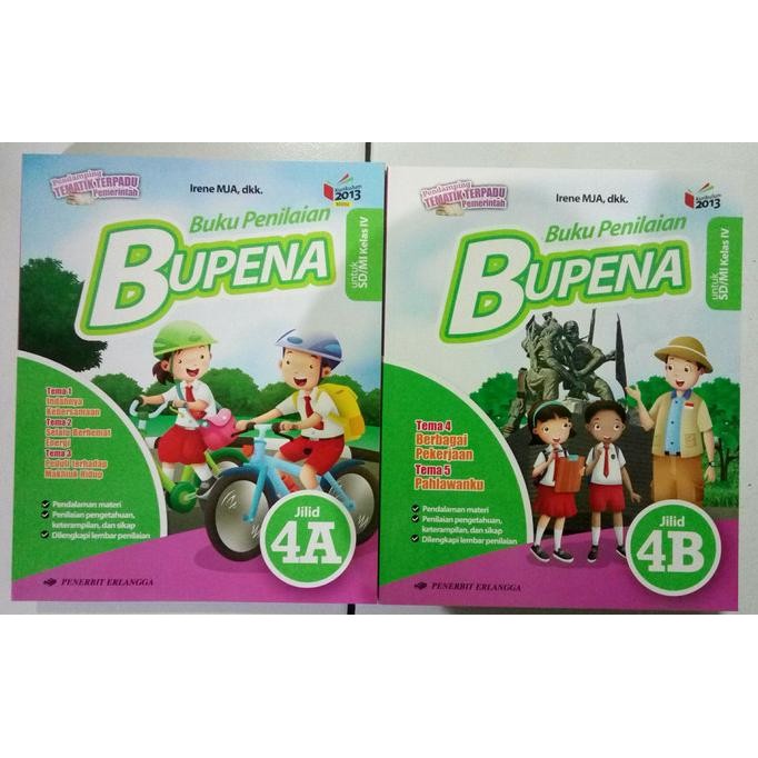 

TERMURAH Bupena 4A,4B untuk SD kelas 4