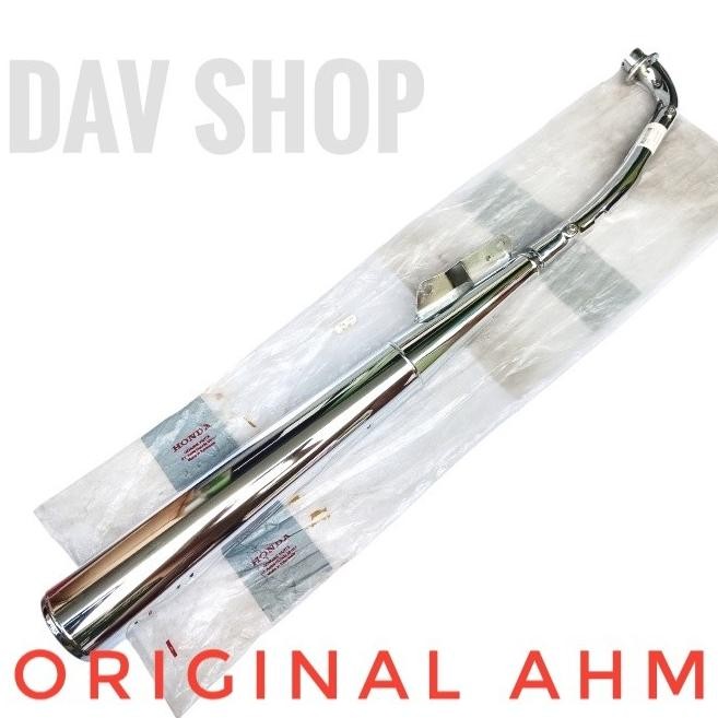 Ready oke] MUFFLER/KNALPOT HONDA SUPRA X LAMA 100 XX V ORIGINAL AHM 18350KEV880