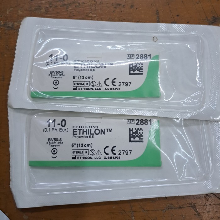 

ETHILON 11/0 PER PCS
