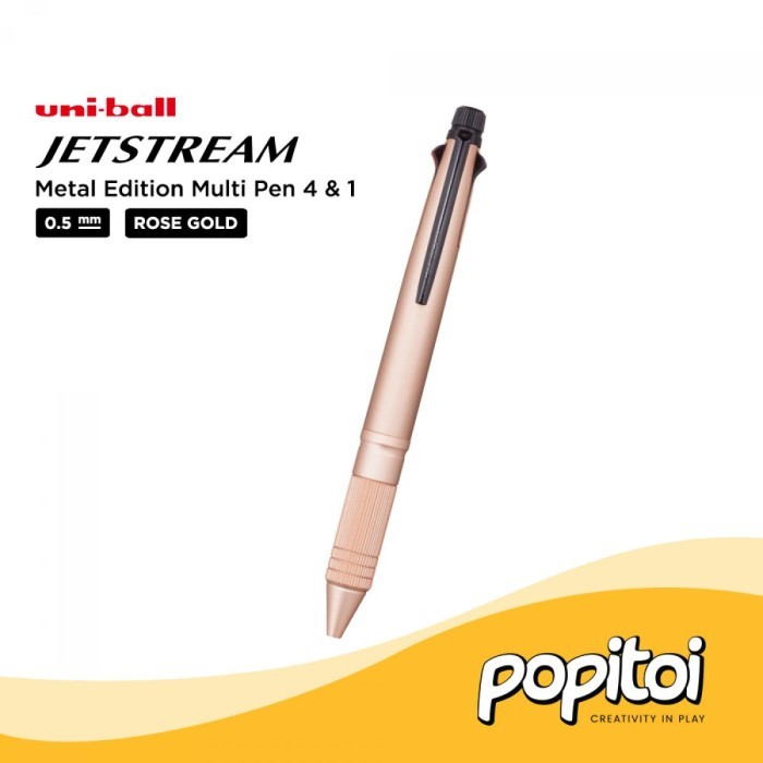 

Uni Ball JETSTREAM METAL Edition Multi Pen 4 & 1 0.5 mm Uniball Multip