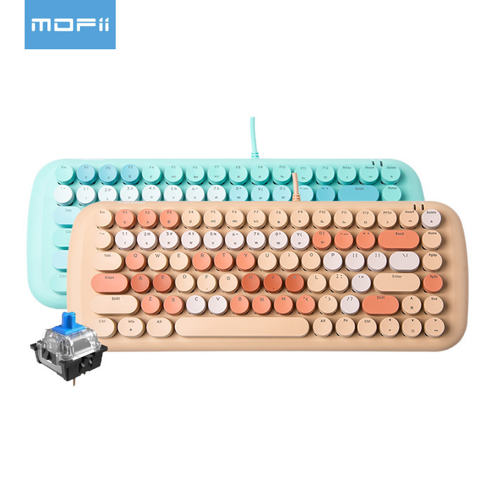 MOFii Mechanical Keyboard Blue Switch Candy M
