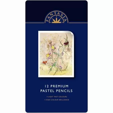 

TERBARU Fantastical Lightfast Pastel Pencils 12 Colors - Fantasia Premium
