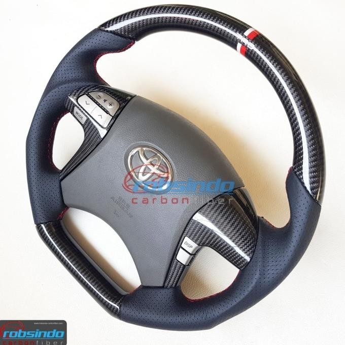 stir/setir/steering wheel grand innova/fortuner VNT TRD carbon