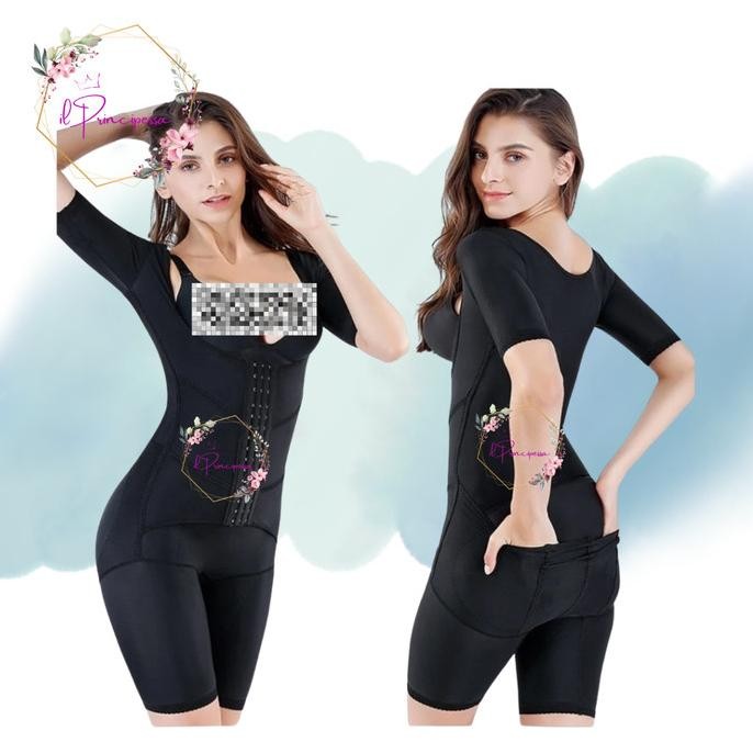 CRYSTAL SLIMMING SHAPER DOUBLE CORSET - KORSET PELANGSING COLOMBIA