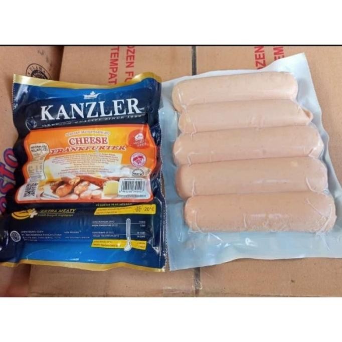 

Terbaru Kanzler Sosis / Saussage Cheese Frankfurter - 360Gram