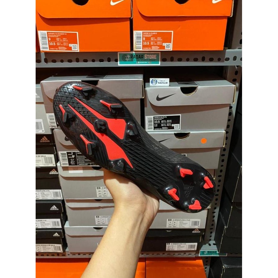 Sepatu Bola Adidas X SpeedFlow.3 LL FG Black FY3273 Original BNIB DEL