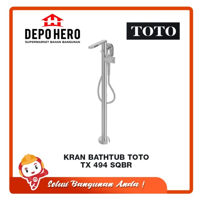 KRAN BATHTUB TOTO TX 494 SQBR