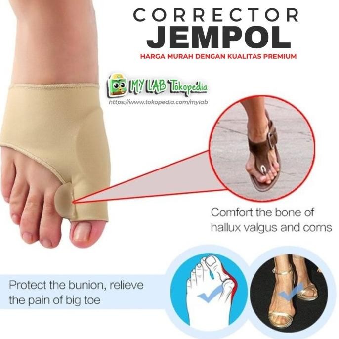 pelurus jempol kaki, hallux valgus. splint , bunion pad, night splint