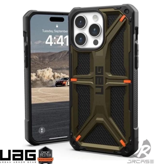 Case UAG Monarch Kevlar Military Tough Rugged Armor Slim Shockproof Compatible for Iphone 11 12 13 1