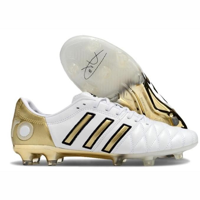 Sepatu Bola Adidas Adipure 11PRO II White Gold FG SUM