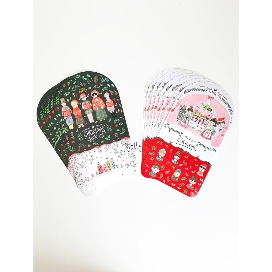 

Sale (Sc072/Sc073) Stiker Besar Natal Merry Christmas Uzziah Untuk Paperbag Dus Kotak Iamcili [10Pcs]