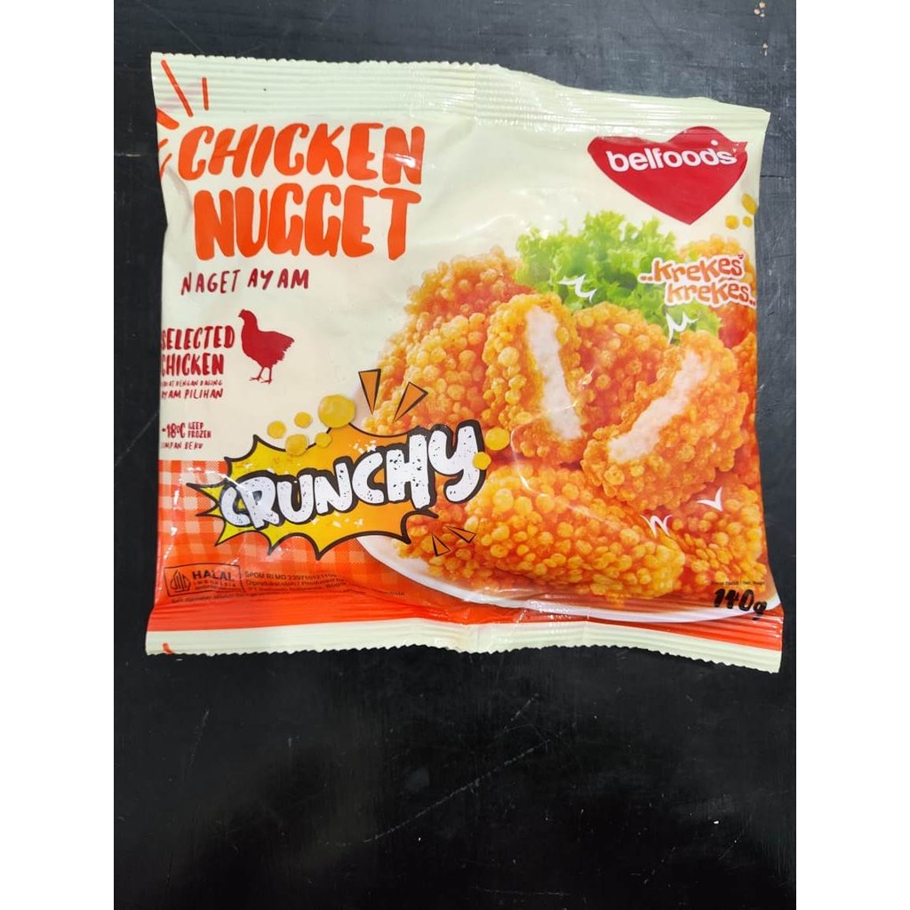 

Belfoods Chicken Nugget Crunchy 140gr