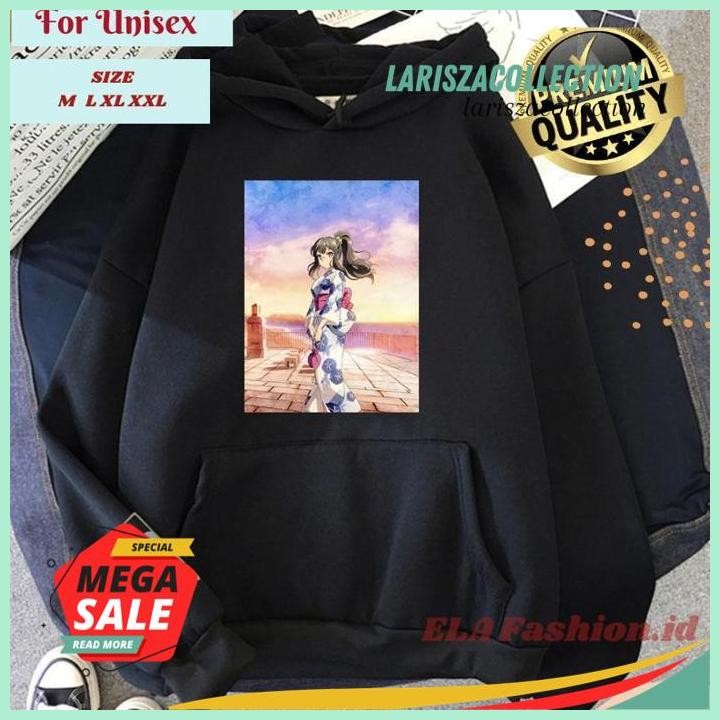 SAKURAJIMA MAI - HOODIE ANIME JEPANG SEISHUN BUTA YAROU WA BUNNY GIRL SENPAI NO YUME WO MINAI BEST P