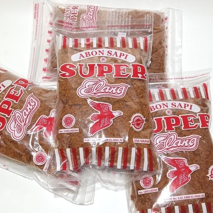 

PROMO Abon Sapi Cap Elang Asli Boyolali 250 gram Abon Sapi Super Cap Elang