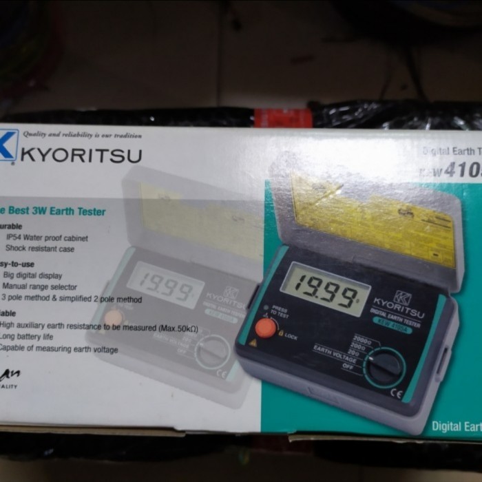 Jual Kyoritsu 4105A Earth Tester / Meger Grounding Kyoritsu 4105A