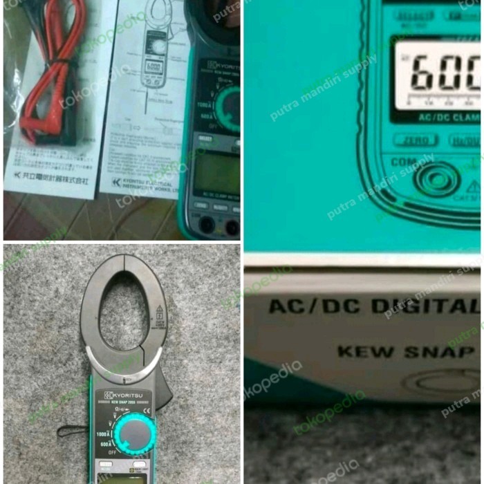 Jual Tang Ampere Kyoritsu New 2055 1000 Ampere Ac/Dc