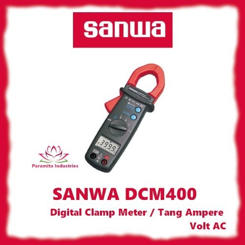 Jual Tang Ampere Sanwa Dcm 400 Digital Clamp Meter